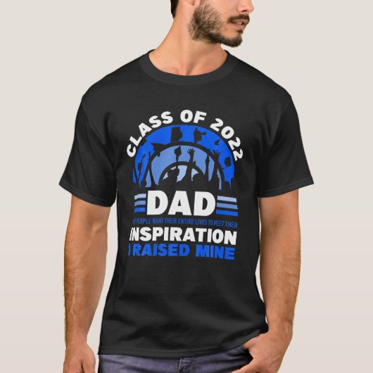 T-shirt Class Of 2022 Senior Class Grad Proud Dad (Devant)