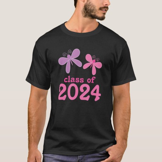 T-shirt Class of 2024 Graduation (Devant)