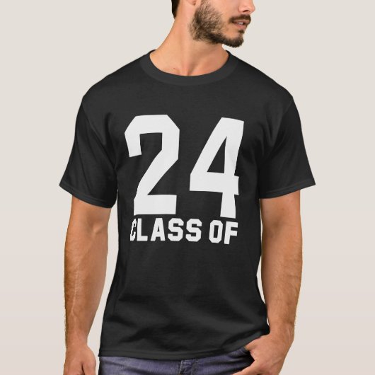 T-shirt Class of 2024 Graduation Senior 2024 Graduate Scho (Devant)