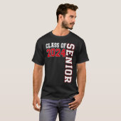 T-shirt Class of 2024 Senior 24 High School Graduation Par (Devant entier)