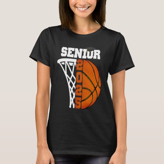 T-shirt Class of 2025 Senior 25 Basketball High School Gra (Devant)