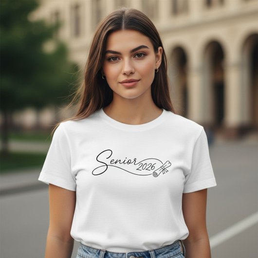 T-shirt class of 2026 senior