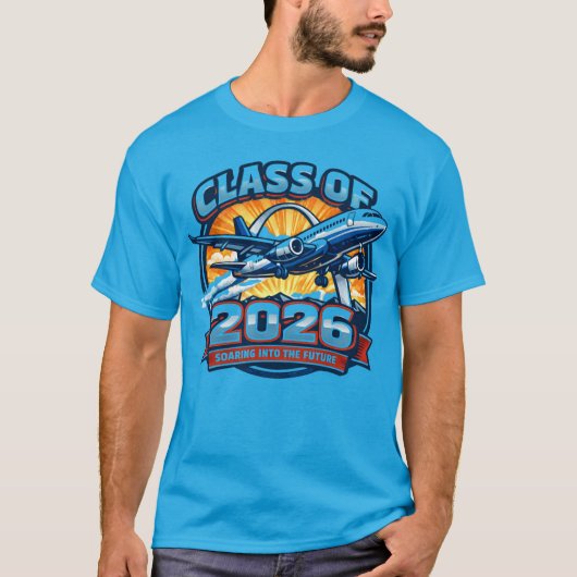 T-shirt Class of 2026 - Soaring into the Future (Devant)