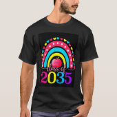 T-shirt Class Of 2035 Grow With Me Graduation First Day Ra (Devant)