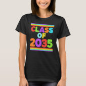 T-shirt Class of 2035 Growing With Me Kindergarten Graduat (Devant)