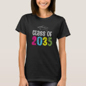 T-shirt Class Of 2035 Kindergarten First Day Back to Schoo (Devant)