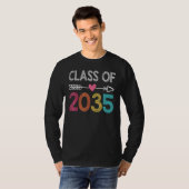 T-shirt Class Of 2035 Senior Graduation School Future Grad (Devant entier)