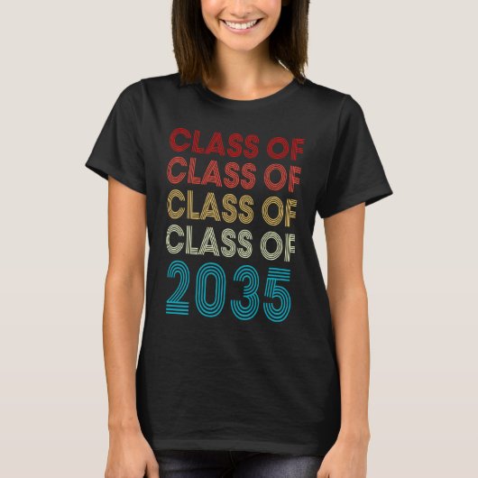 T-shirt class of 2035 with me (Devant)