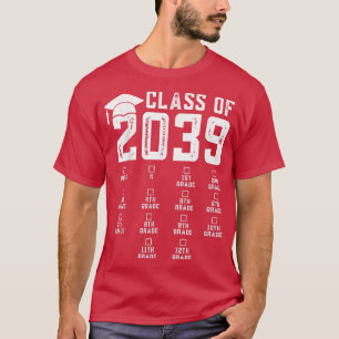 T-shirt Class of 2039 Grow W