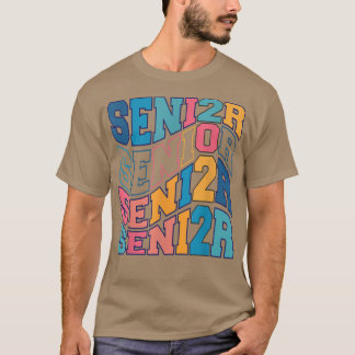T-shirt Classe 2022 Senior 22 Graduate Fier Maman Graduati
