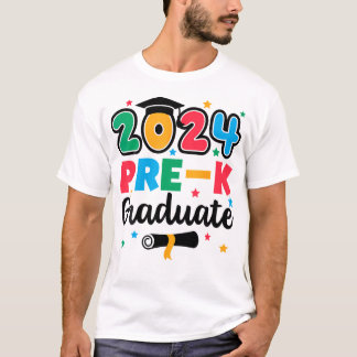 T-shirt Classe 2024 Enseignement préscolaire pré-K