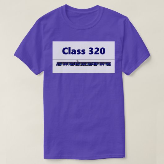 T-SHIRT CLASSE 320 SCOTRAIL TRAIN (Design devant)