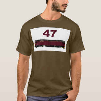 T-SHIRT CLASSE 47 LOCOMOTIVE WEST COAST LIVERY