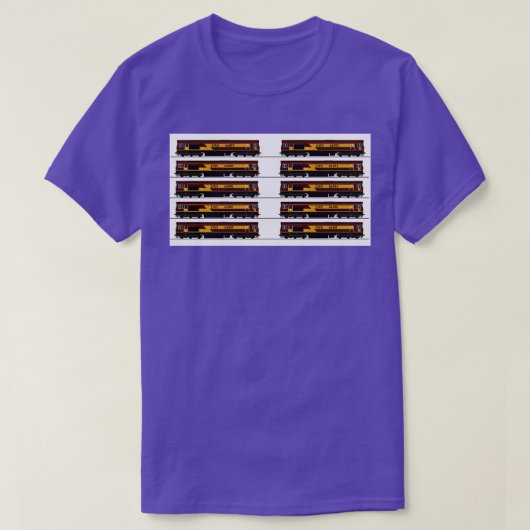 T-SHIRT CLASSE 66 LOCOMOTIVES 1 (Design devant)