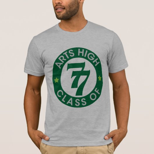 T-shirt Classe Arts High School de 77 Logo (Devant)