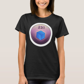 T-shirt Classe bleue de raffineur mineure Glitch Achieveme