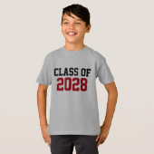 T-shirt Classe Chemise Chaque année avec un nom personnali (Devant entier)