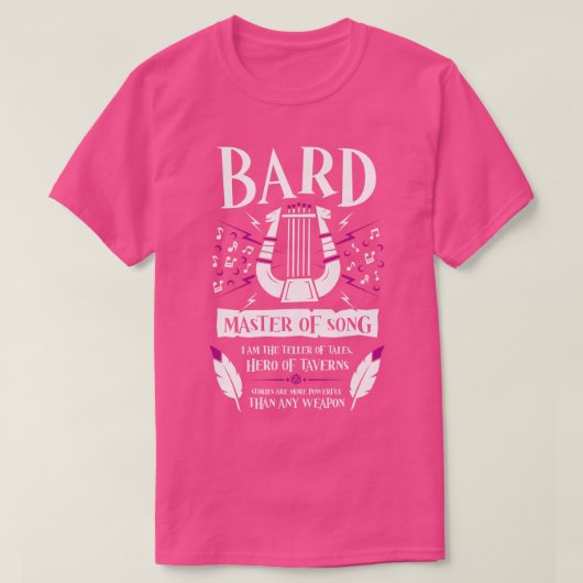 T-shirt Classe DBARD Dungeons Dragons (Design devant)