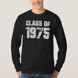 T-shirt Classe de 1975 Lycée College Graduation Reuni