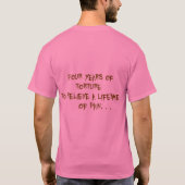 T-shirt Classe de 2012 services soignants (Dos)