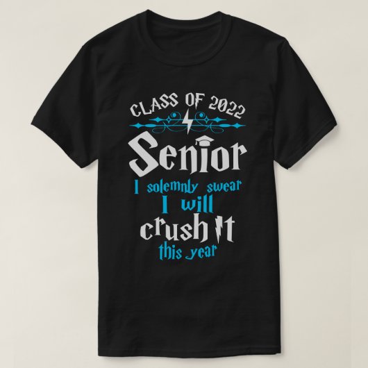 T-shirt Classe de 2022 Crush It (Design devant)