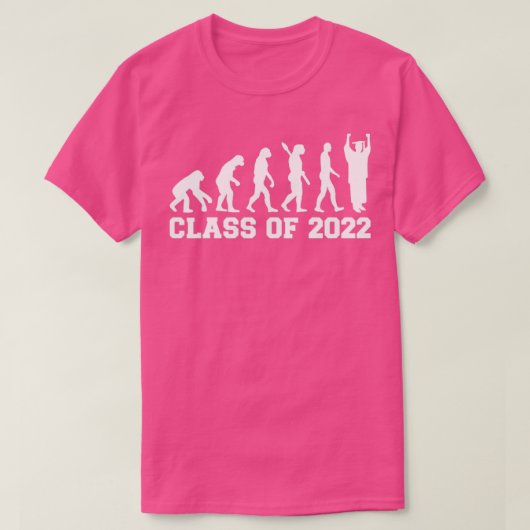 T-shirt Classe de 2022 d'évolution (Design devant)