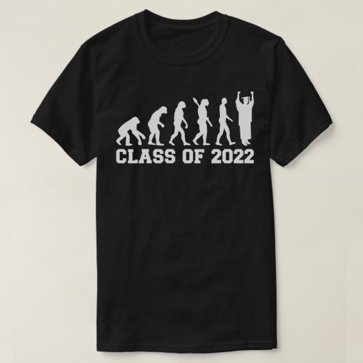 T-shirt Classe de 2022 d'évolution (Design devant)