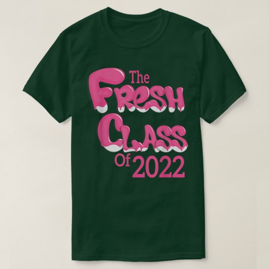 T-shirt Classe de 2022 Future Senior Fresh 90's TV Style G (Design devant)