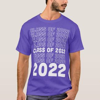 T-shirt Classe de 2022 Graduate Senior Merci Bag R
