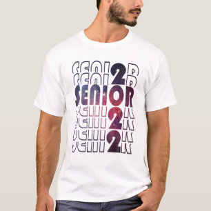 T-shirt Classe De 2022 Senior Year 22 Graduation Funny