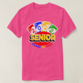 T-shirt Classe de 2022 Senior Year Uno Style Graduation (Design devant)