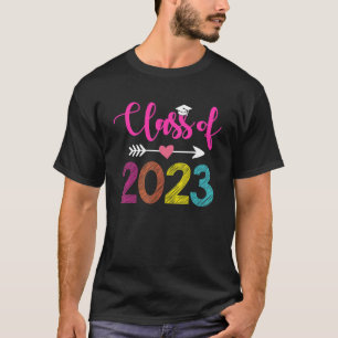 T-shirt Classe De 2023 Pré-K Diplômé De L'École Préscolair