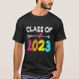 T-shirt Classe De 2023 Senior 2023 Grandir Avec Moi Scolai