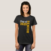 T-shirt Classe de 2025 Lycée Graduation Retour T (Devant entier)