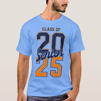 T-shirt Classe de 2025 Lycée Supérieur Lycée Se