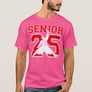 T-shirt Classe De 2025 Senior 2025 Graduation 2025 Basketb