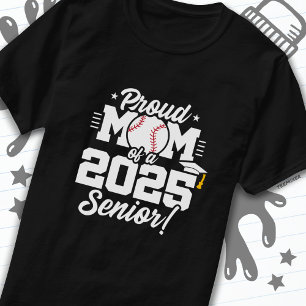 T-shirt Classe de 2025 Senior Year Baseball Mom Senior 202