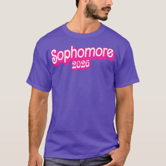 T-shirt Classe de 2026 Cadeaux Sophomore Funny Sophomore 2