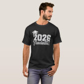 T-shirt Classe De 2026 Diplômé (Devant entier)