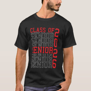T-shirt Classe de 2026 Senior Night 2026 Classe de 2026 Gr