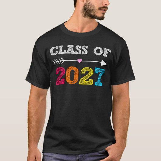 T-shirt classe de 2027 (Devant)