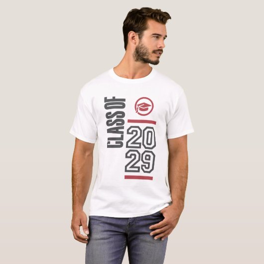 T-shirt Classe De 2029 (Devant entier)
