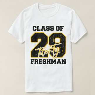 T-shirt Classe de 2029 Première année de lycée Retour à l'