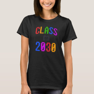 T-shirt Classe De 2030 Enfants Bricks Jouet 5E Année École