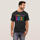 T-shirt Classe De 2031 Augmenter Avec Moi Première École D (Devant entier)