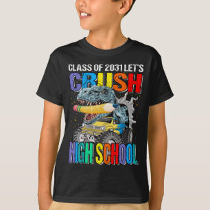 T-shirt Classe De 2031 Écrasons Le Lycée