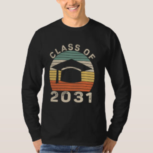 T-shirt Classe de 2031 Lycée ou collégiale Diplôme Vi