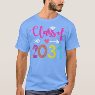 T-shirt Classe De 2031 Shirt Pré-K Graduate Préscolaire Gr