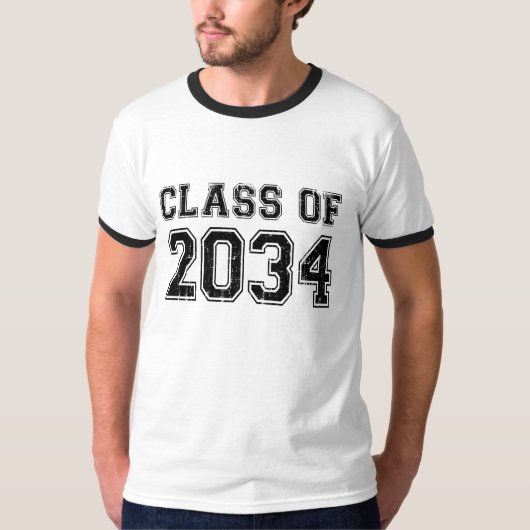 T-shirt Classe de 2034 (Devant)