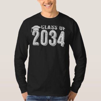 T-shirt Classe De 2034 Augmenter Avec Moi Maternelle Pré K